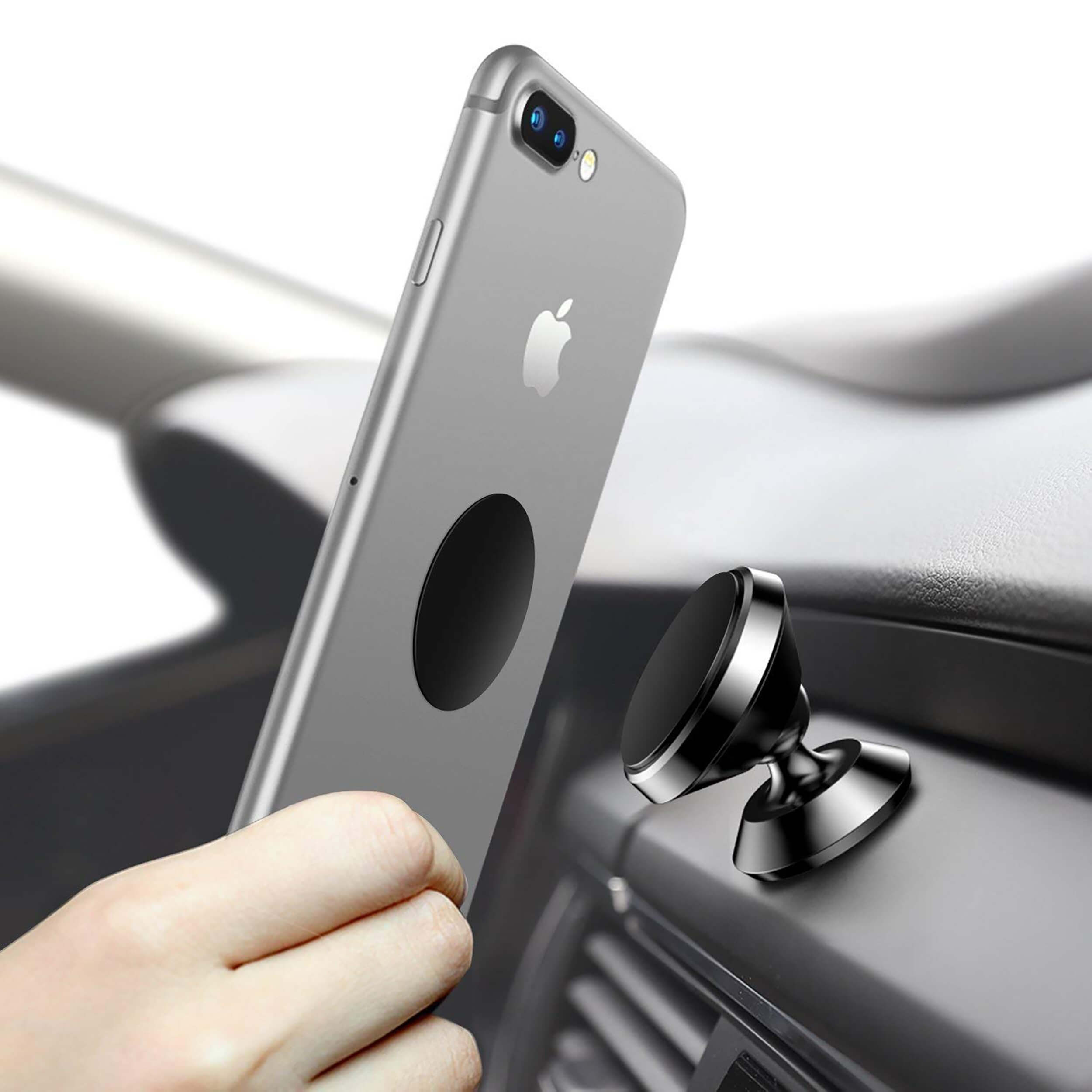 Magnetic Car Phone Holder – Air Vent Mount w/ 360° Rotation